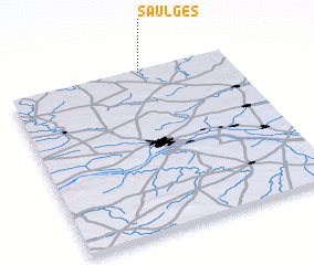 3d view of Saulges