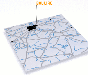 3d view of Bouliac