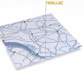 3d view of Teuillac