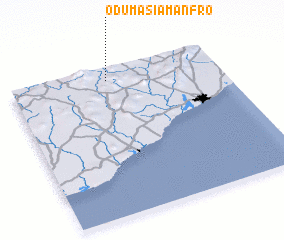3d view of Odumasi Amanfro