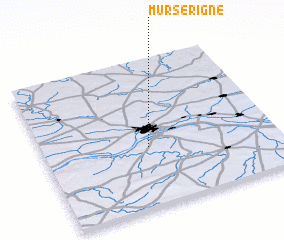 3d view of Mûrs-Érigné