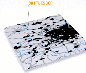 3d view of Battlesden