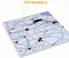 3d view of North Newbald