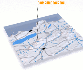 3d view of Domaine dʼArbal