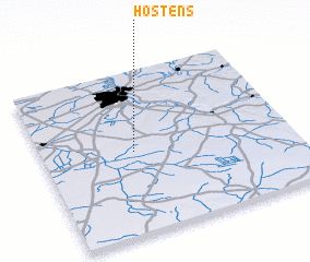 3d view of Hostens