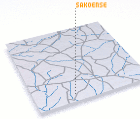 3d view of Sakoensé