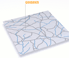 3d view of Goudren