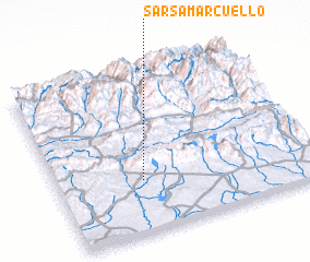 3d view of Sarsamarcuello