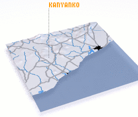 3d view of Kanyanko