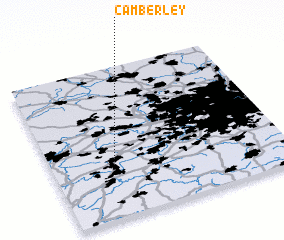 3d view of Camberley