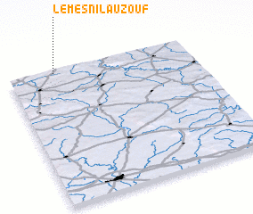 3d view of Le Mesnil-Auzouf