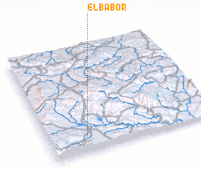 3d view of El Babor