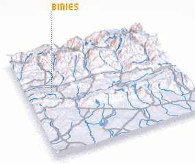 3d view of Biniés