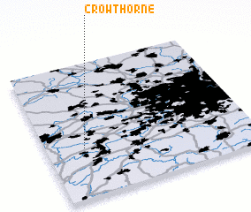 3d view of Crowthorne