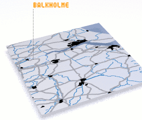 3d view of Balkholme