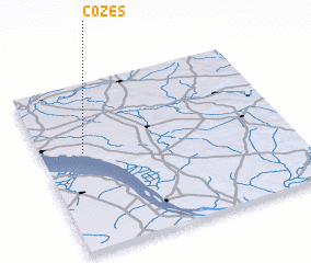 3d view of Cozes