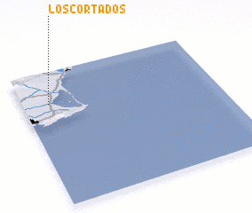 3d view of Los Cortados