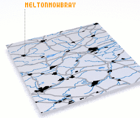 3d view of Melton Mowbray