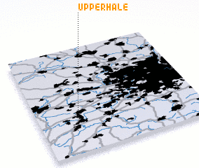 3d view of Upper Hale