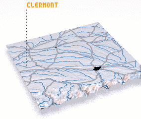 3d view of Clermont