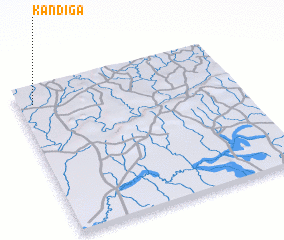 3d view of Kandiga