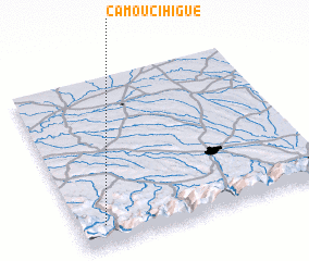 3d view of Camou-Cihigue