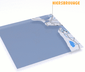 3d view of Hiers-Brouage