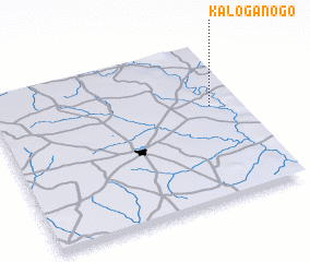 3d view of Kaloganogo