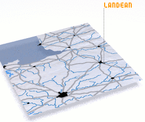 3d view of Landéan