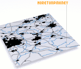 3d view of Moreton Pinkney