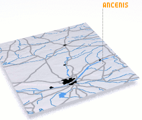 3d view of Ancenis