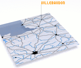 3d view of Villebaudon