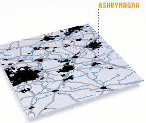 3d view of Ashby Magna