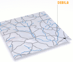 3d view of Sébila