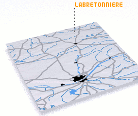 3d view of La Bretonnière