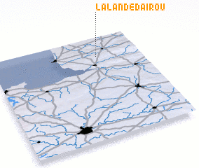 3d view of La Lande-dʼAirou