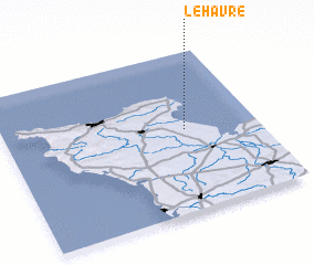 3d view of Le Havre