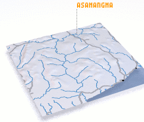 3d view of Asamangma