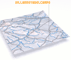 3d view of Villarroya del Campo