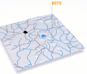 3d view of Bute