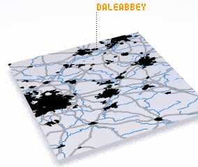 3d view of Dale Abbey