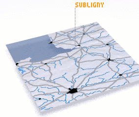 3d view of Subligny