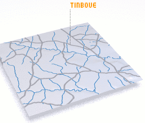 3d view of Tinboué