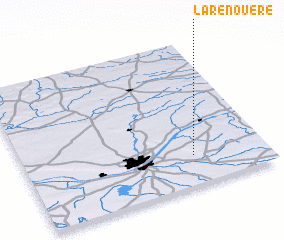 3d view of La Renouère