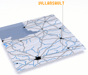 3d view of Villansault