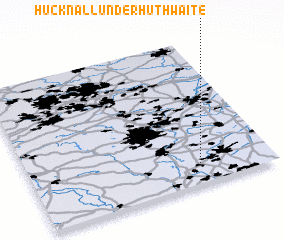 3d view of Hucknall under Huthwaite