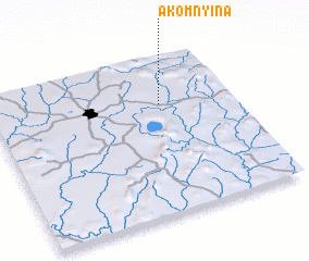 3d view of Akomnyina