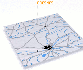 3d view of Coësmes