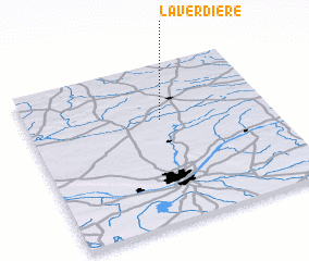 3d view of La Verdière