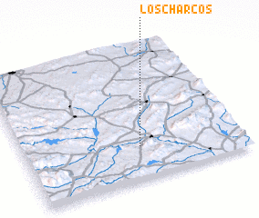 3d view of Los Charcos